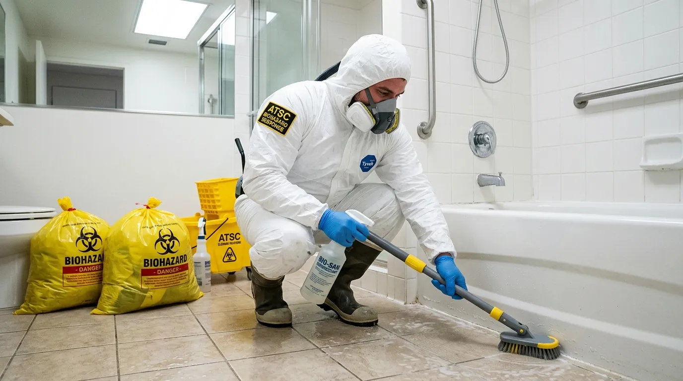 Decontamination equipment deployed for Blood Cleanup in Dinuba